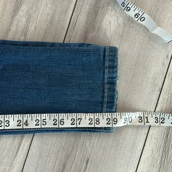 WHBM Skinny Leg ankle zip jeans size 4 - Picture 7 of 9